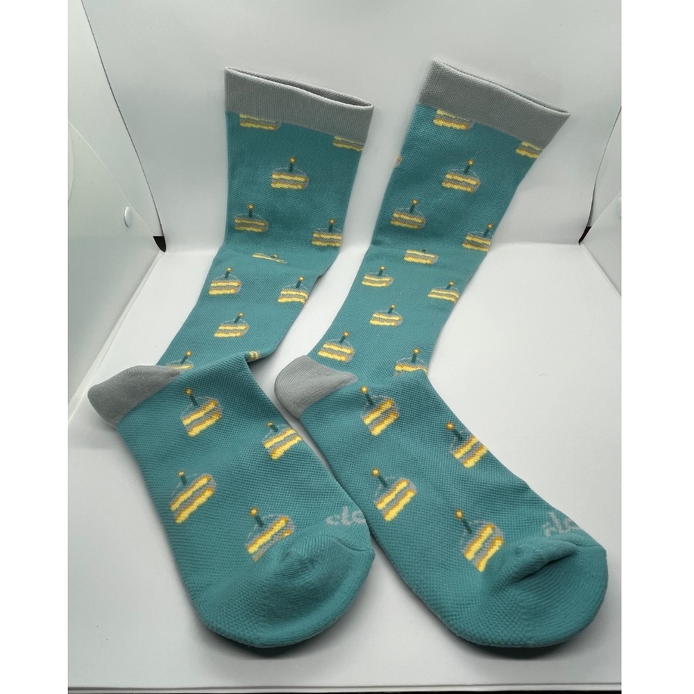 NWT | Clove Compression Socks Birthday Cake | Sz L